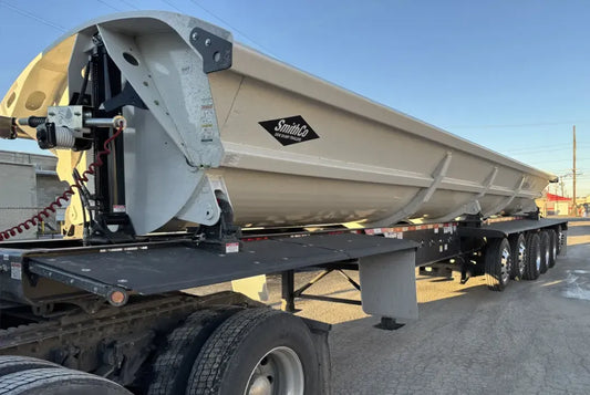 SmithCo | SX6U SX6-53-40 | 53-ft Frame with 40-ft Tub | 37.4-Ton Capacity | 102" Wide | For Semi Trucks & Heavy-Duty Hauling