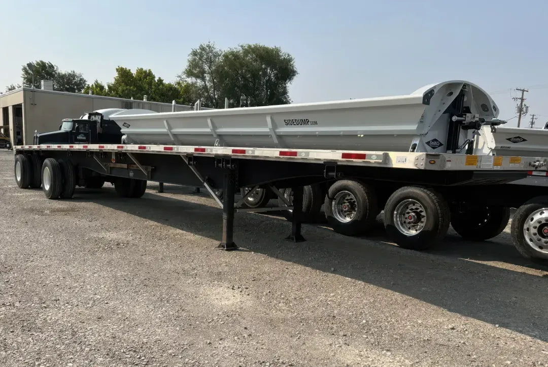 Utility | FS2CHA Flatbed Trailer | 2020 Model | 48' Length | Heavy-Duty Hauling | 102" Width | USED | For Industrial & Commercial Freight Transport