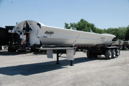 SmithCo | SX3 Side Dump Trailer | 42-34 Model | 34' Tub Length | 30.3 CY Capacity | 102" Width | For Heavy-Duty Bulk Hauling