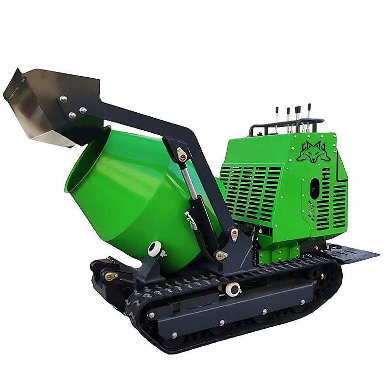 Wolfpack 3DCP | Crawling Barrel Mixer | 300L Drum | 13.5 HP Hydraulic Drive | 300 dm³ Tank Capacity | Small-Scale Concrete Mixing