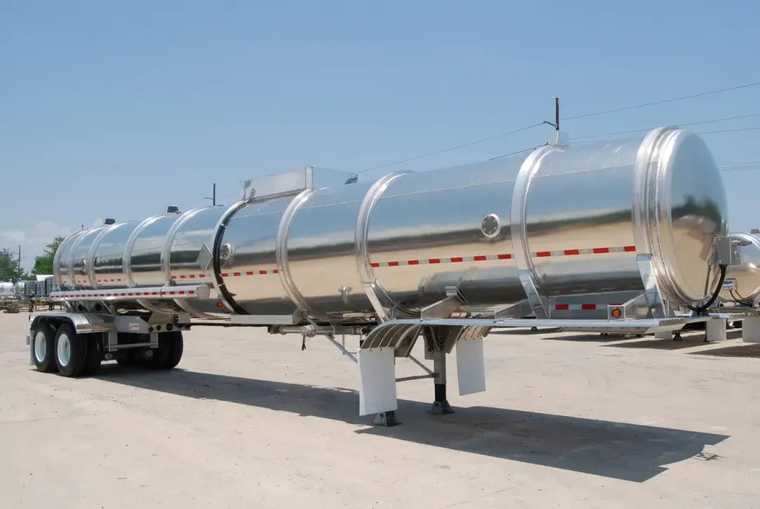 Dragon | Double Conical Aluminum Tank Trailer | 2025 Model | High-Capacity Fluid Transport | 11,000 Gallons | Heavy-Duty Suspension | For Industrial & Oilfield Hauling