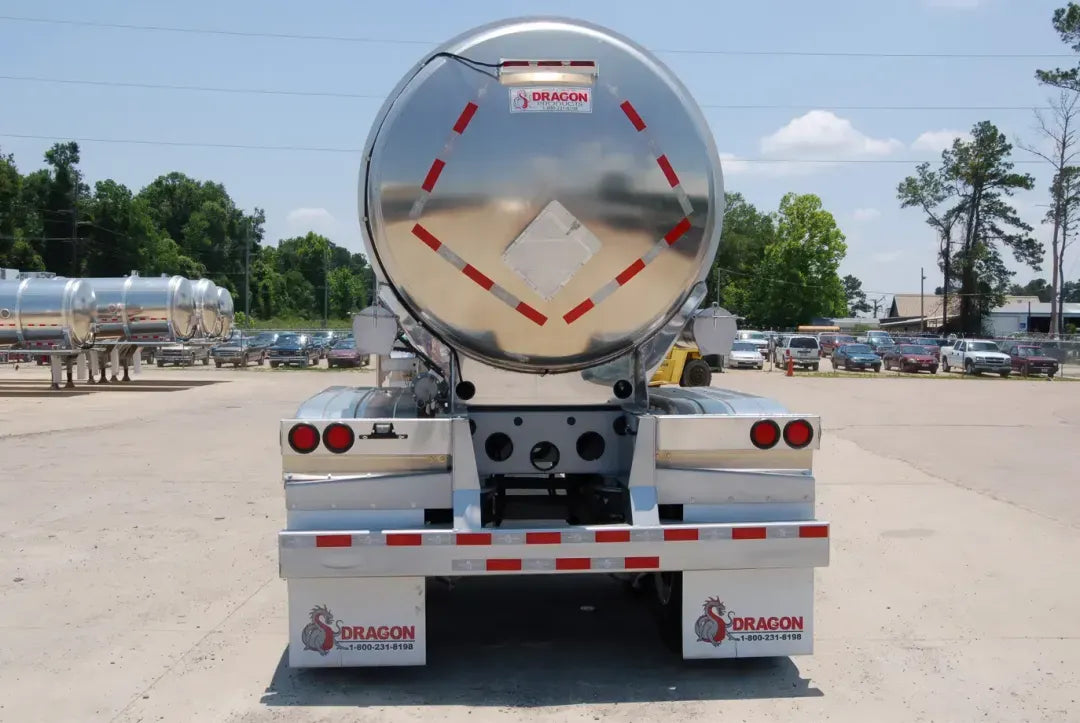 Dragon | Double Conical Aluminum Tank Trailer | 2025 Model | High-Capacity Fluid Transport | 11,000 Gallons | Heavy-Duty Suspension | For Industrial & Oilfield Hauling
