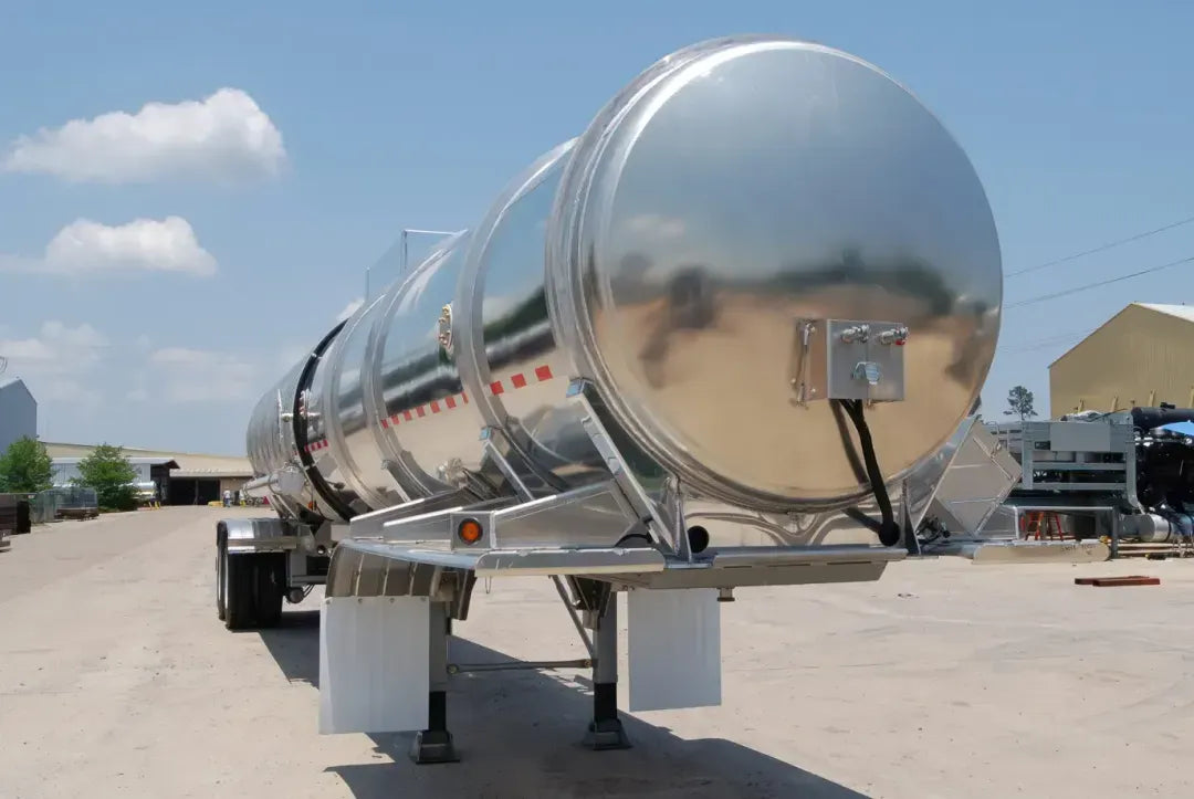 Dragon | Double Conical Aluminum Tank Trailer | 2025 Model | High-Capacity Fluid Transport | 11,000 Gallons | Heavy-Duty Suspension | For Industrial & Oilfield Hauling