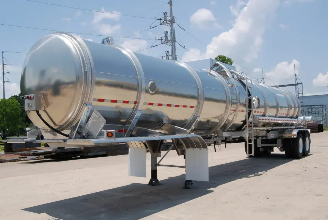 Dragon | Double Conical Aluminum Tank Trailer | 2025 Model | High-Capacity Fluid Transport | 11,000 Gallons | Heavy-Duty Suspension | For Industrial & Oilfield Hauling