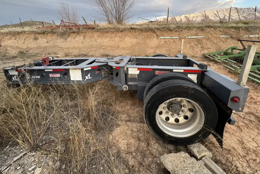 XL Specialized | 110HDG Trailer Package | 2015 XL 110HDG + 24FA + 60JPS | 46'8" Main Trailer Length | 110,000 lbs Capacity | 102" Wide | USED | For Semi Trucks & Extreme Duty Loads