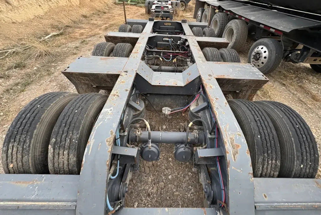 XL Specialized | 110HDG Trailer Package | 2015 XL 110HDG + 24FA + 60JPS | 46'8" Main Trailer Length | 110,000 lbs Capacity | 102" Wide | USED | For Semi Trucks & Extreme Duty Loads
