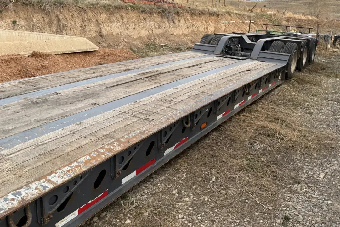 XL Specialized | 110HDG Trailer Package | 2015 XL 110HDG + 24FA + 60JPS | 46'8" Main Trailer Length | 110,000 lbs Capacity | 102" Wide | USED | For Semi Trucks & Extreme Duty Loads