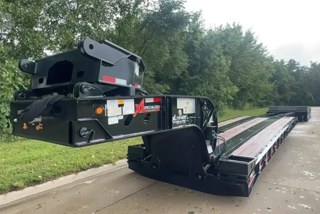 XL Specialized | 110HDE Extendable Lowboy Trailer | 53' Length | 110,000 lbs Capacity | 102" Width | For Extreme Heavy-Haul Transport