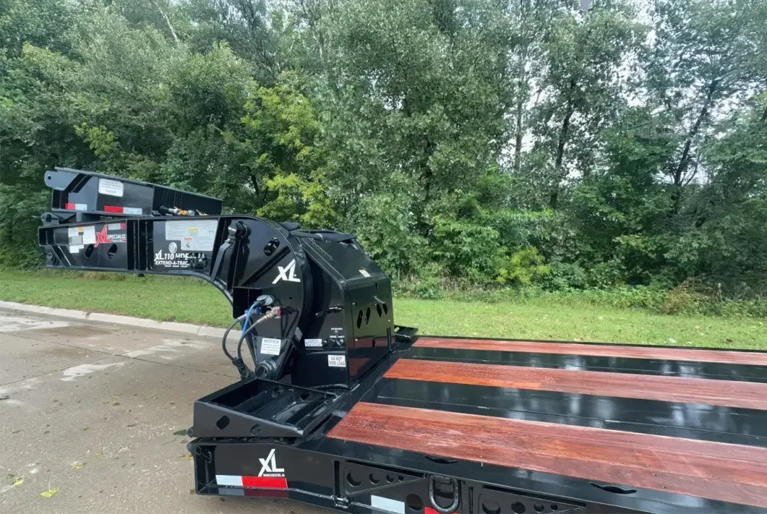 XL Specialized | 110HDE Extendable Lowboy Trailer | 53' Length | 110,000 lbs Capacity | 102" Width | For Extreme Heavy-Haul Transport