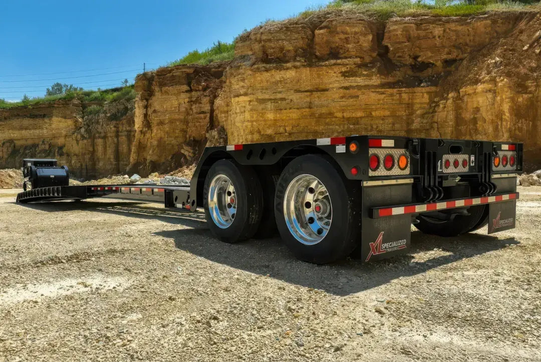 XL Specialized | 90HDE Extendable Lowboy | Hydraulic Detachable | 48' Length | 90,000 lbs Capacity | 102" Width | For Heavy Haul & Equipment Transport
