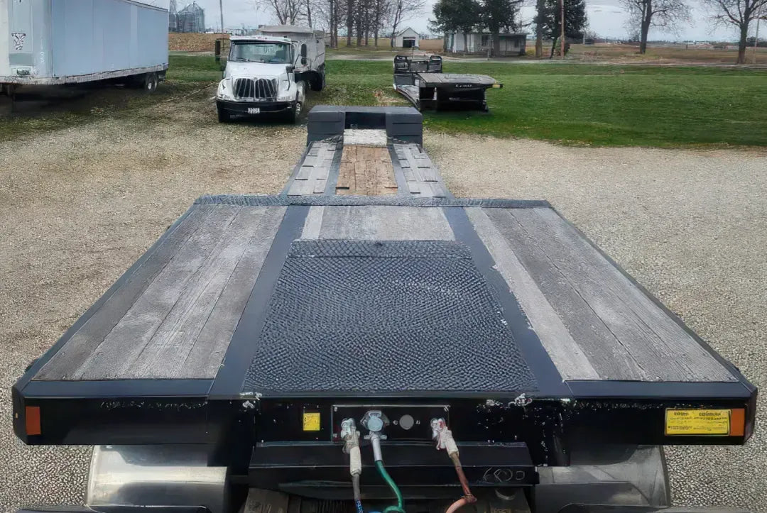 BWS | 2024 ADG Lowboy Trailer | 35ADG2X53 AGLP | 52'11" Length | Dual 25,000 lbs Axles | 102" Wide | USED | For Semi Trucks & Heavy Equipment Transport