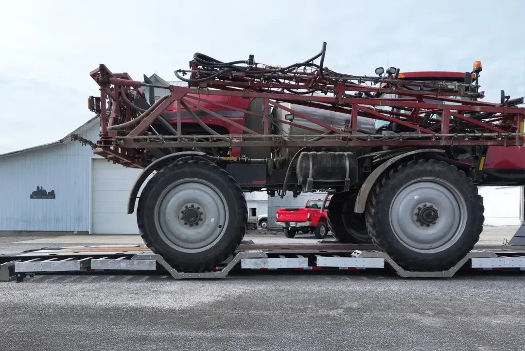 BWS | 2024 ADG Lowboy Trailer | 35ADG2X53 AGLP | 52'11" Length | Dual 25,000 lbs Axles | 102" Wide | USED | For Semi Trucks & Heavy Equipment Transport