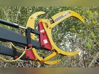 Westendorf Brush Crusher | Model 4300 | Hydraulic-Free Grapple | Skid Steer-Compatible | V-Tooth Grip | 30–70 HP | For Tractors