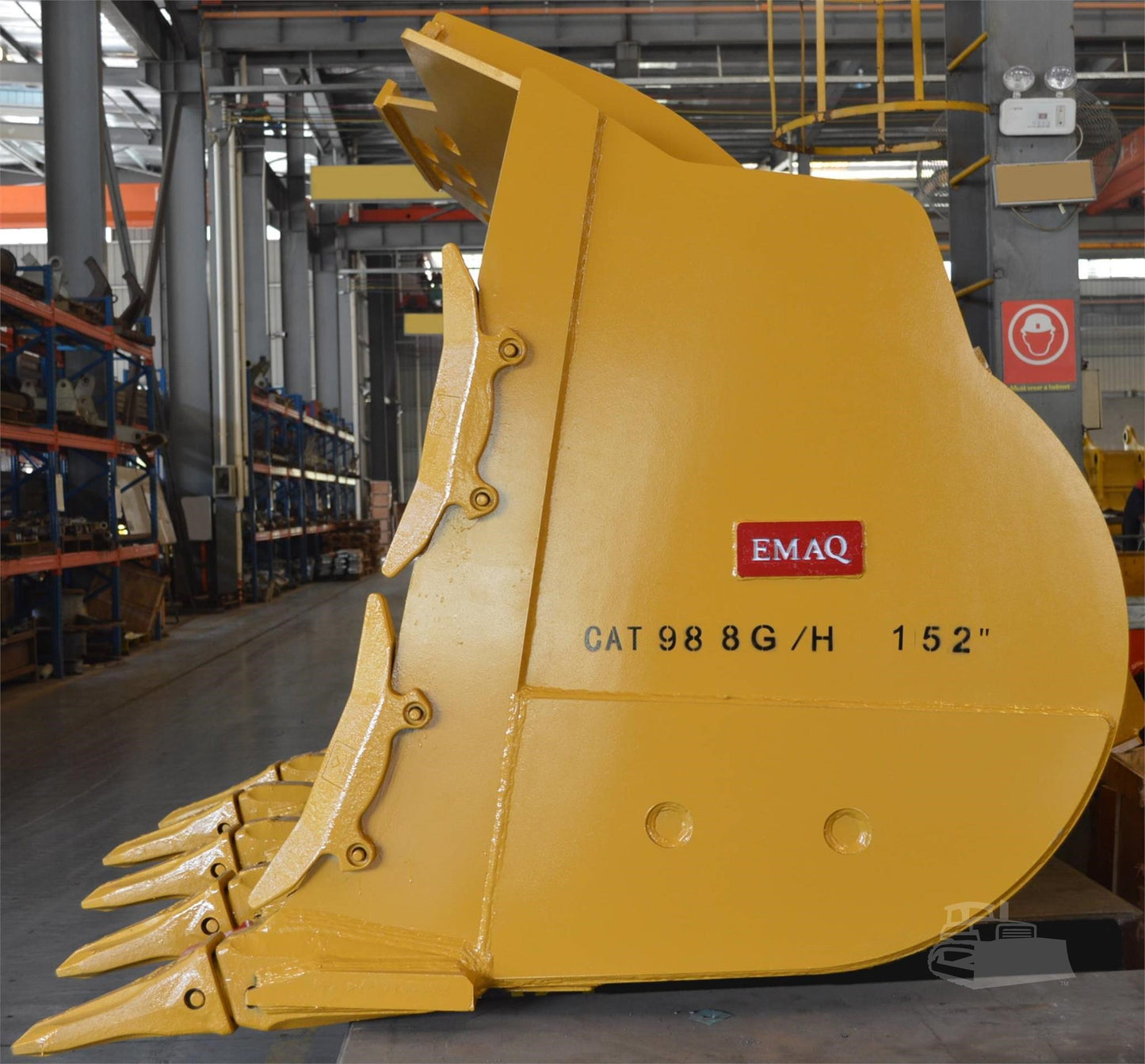 Teran BKT988G/H Bucket – Straight Edge Loader With BOCE (7.60M3), Excavator Attach
