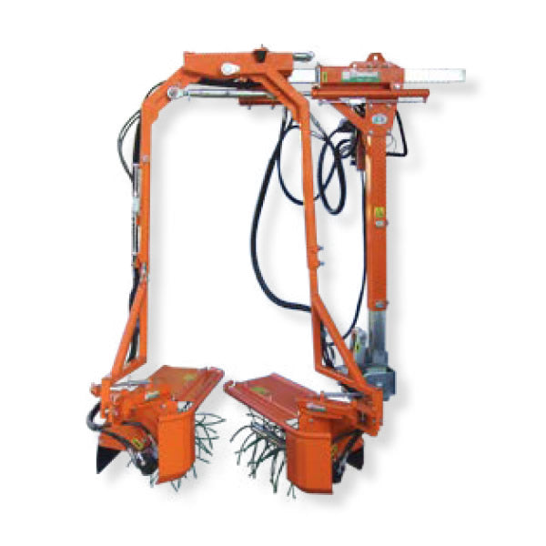 Rinieri SRV Sucker Remover on Tower 1 Plus Frame | 22" - 45" Working Width for Tractor