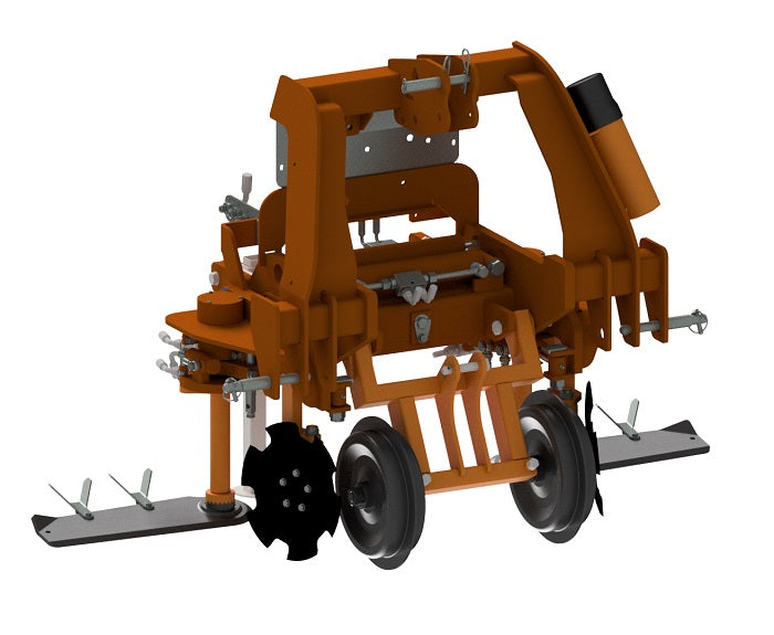 Rinieri Twin Turbo Narrow Blade | Row Width 57"-70" inches | Horsepower 40-60 HP | For Tractors