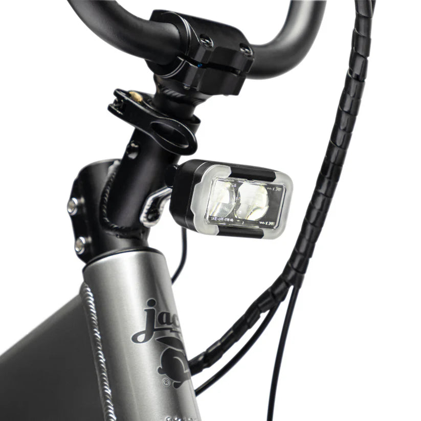 JackRabbit | Micro Electric Bike | Model MG Doble | Lightweight 2-Up Electric Micro Hauler | 20” & 24” Street Tires | 749W Cargo Motor | 48+ Mile Range | For Urban, Travel & Everyday Missions