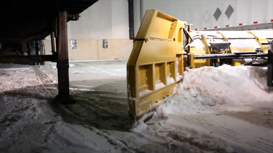 HLA Attachments 3500 Series Snow Pusher W/ Wings | Clearing Width With Wings 11' To 15' Ft | Wing Depth 30" inches | For Tractors