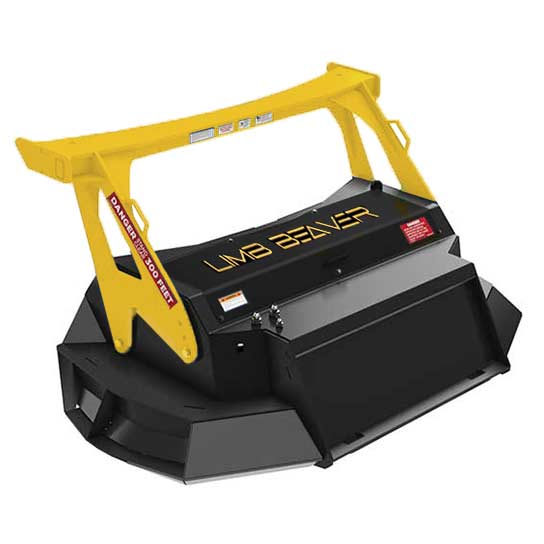 Limb Beaver Twin Disc Mulcher (TDM) | Cutting Path 72” (Two 36” Discs) | 35–50 GPM | For Skid Steers
