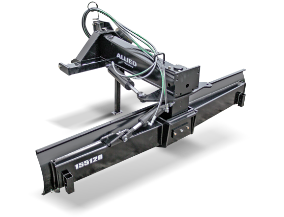 Farm King | Grader Blades 3PT Hitch | Model C8315 to C10155 | 5' To 10' Width w/ Hydraulic & Manual Tilt | Horsepower 15 To 150 HP | For Tractor