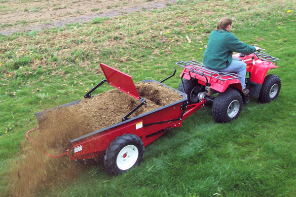 Farmer Helper | Manure Spreader | Model FH-25G | 44″ Width | Ground Drive | 27 Bushel Capacity | Horsepower 15 To 30 HP | For Tractors
