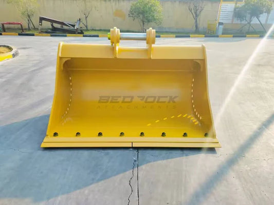 Bedrock Attachments Cleaning Bucket | Width 70" | Capacity 0.77 CU M | Machine Size 18-24 Tons | For Excavators CAT 320