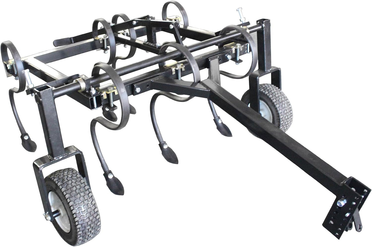 Field Tuff 48" Wide ATV Cultivator – 7 Shanks, Model ATV-470 | Towing Power 500cc / 20-30 HP | For ATVs, UTVs & Utility Tractors