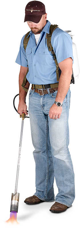 Forestry Supplies Backpack Flame Torch Kit