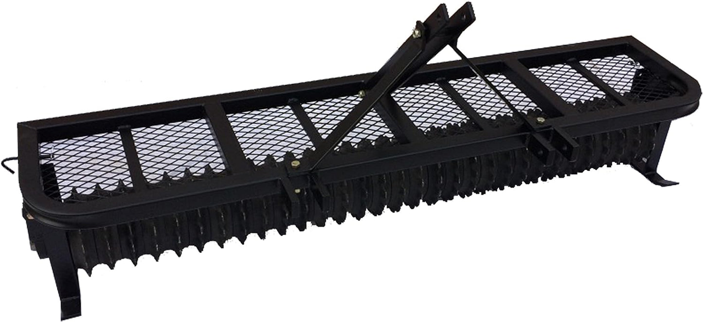 Field Tuff 72" 3-Point Cultipacker – 31 Cast Iron Wheels & Category 1 Hitch | Horsepower 25–45 HP | For Tractors
