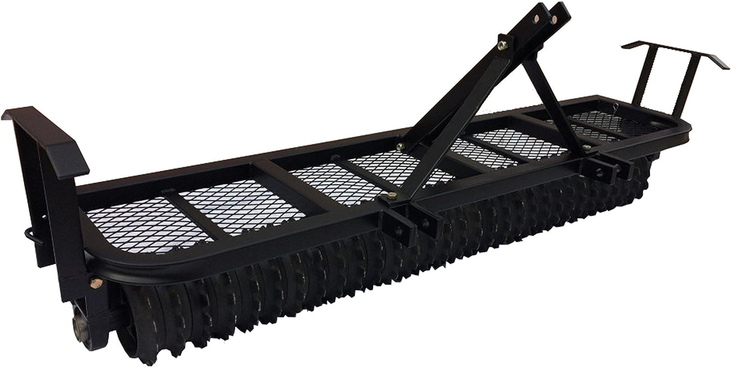 Field Tuff 72" 3-Point Cultipacker – 31 Cast Iron Wheels & Category 1 Hitch | Horsepower 25–45 HP | For Tractors