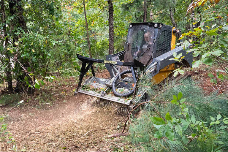 FAE | DML/SSL VT & BL & SONIC & BL/SONIC Forestry Mulcher | Models 150 To 175 | Width 58" to 67.7" | Hydraulic Flow 60–125 | For Skid Steer Loaders