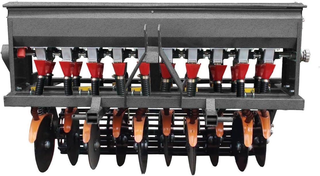 Field Tuff 60" 3pt Seeder – 10 Rows, Cat 1 Hitch | Horsepower 25–40 HP | For Tractors