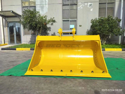 Bedrock Attachments Cleaning Bucket | Width 72" | Capacity 1.14 CU M | Machine Size 14-18 Tons | For Excavators