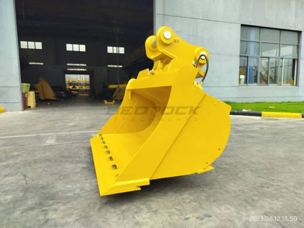 Bedrock Attachments Tilt-Ditch Cleaning Bucket | Width 72-Inch | Capacity 1.11 CU M | Machine Size 20-30 Tons | For Excavator
