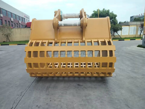 Bedrock Attachments Skeleton Bucket | Model EB349TBS-72-2.7 | Width 72-Inch | Capacity 2.7 CU M | Machine Size 45-55 Tons | For Excavators CAT 349