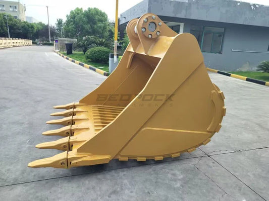Bedrock Attachments Skeleton Bucket | Model EB349TBS-72-2.7 | Width 72-Inch | Capacity 2.7 CU M | Machine Size 45-55 Tons | For Excavators CAT 349