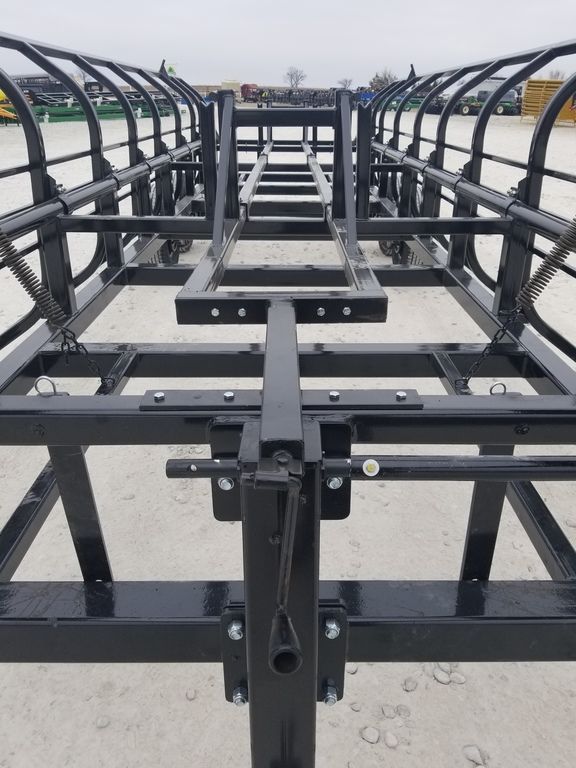 2024 Industrias America Double Dump Hay Trailer 12X4 | Cradle Length 24' | Pull Type