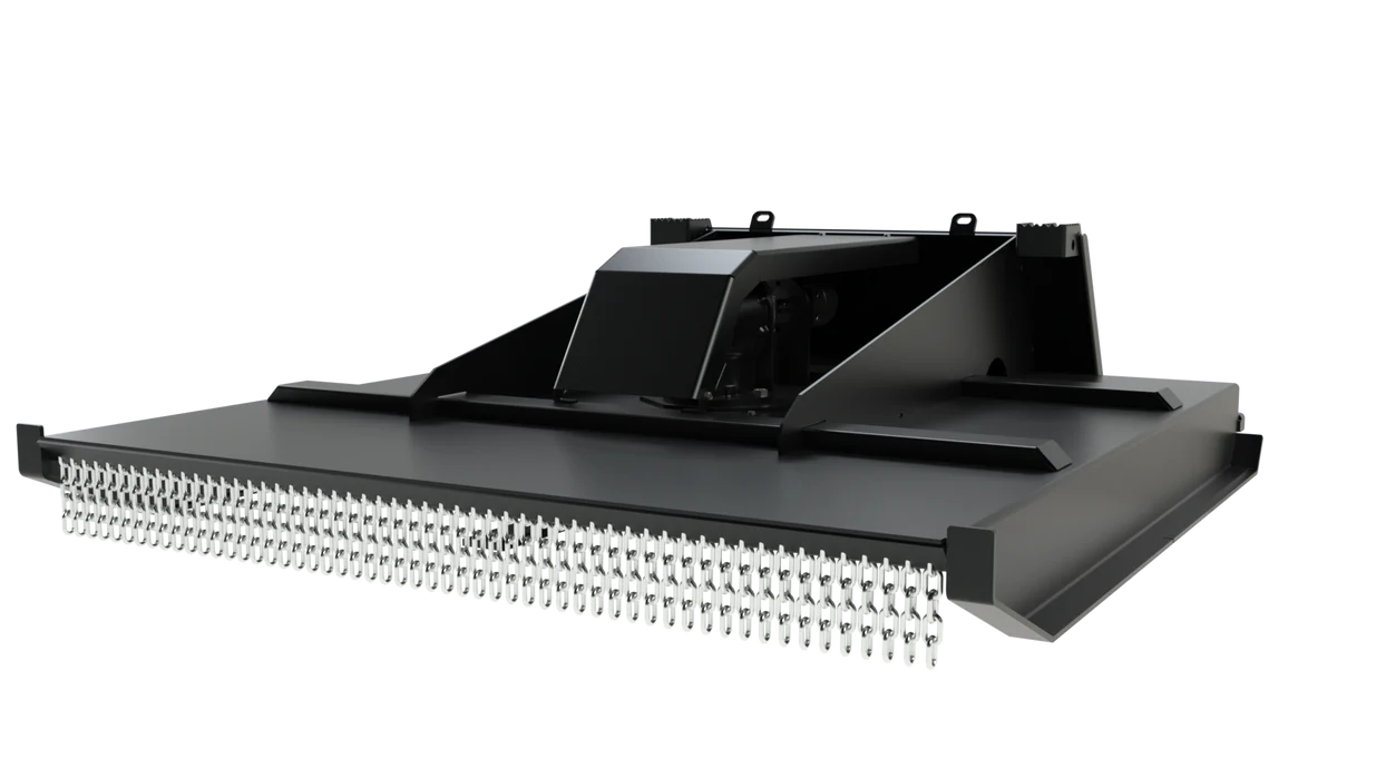 Top Dog Attachments Front Brush Cutter | HD Closed | Width: 66" to 78" | Oil Flow Range 10-26 GPM | For Skid Steers