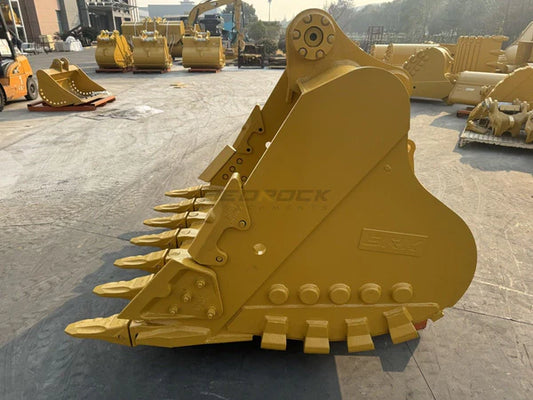 Bedrock Attachments Heavy-Duty Bucket | Width 72-Inch | Capacity 2.3 CU M | Machine Size 30-40 Tons | For Excavators CAT 330