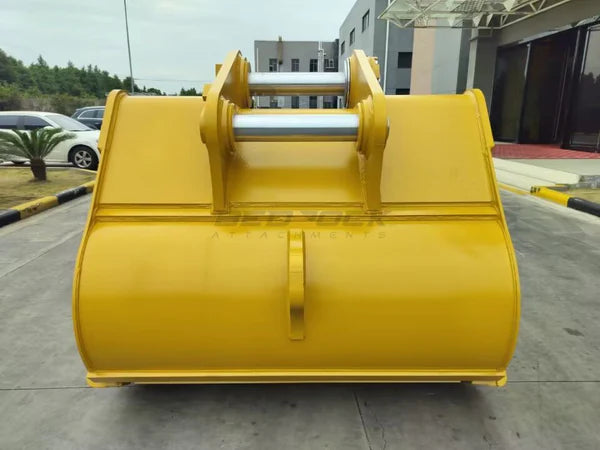 Bedrock Attachments Service Rock Bucket | Model EB350UBHD-73-3.2 | Width 73-Inch | Capacity 3.2 CU M | Machine Size 35-50 Tons | For Excavators CAT 350