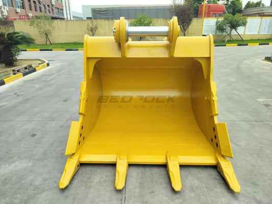 Bedrock Attachments Service Rock Bucket | Model EB350UBHD-73-3.2 | Width 73-Inch | Capacity 3.2 CU M | Machine Size 35-50 Tons | For Excavators CAT 350