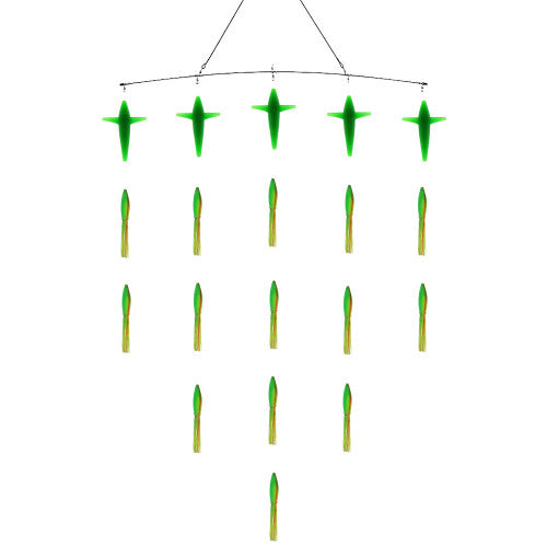 Fish Razr Tackle Bulb Squid And Bird Spreader Bars | 36" & 24" Bar Length | For Teaser & Lure Rig