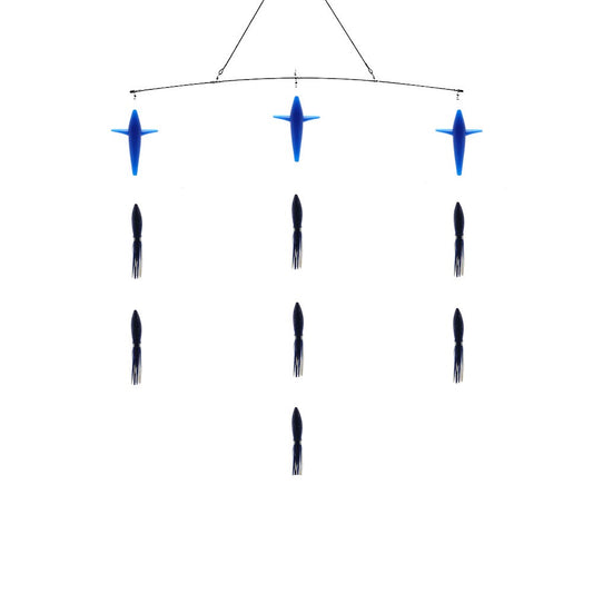 Fish Razr Tackle Bulb Squid And Bird Spreader Bars | 36" & 24" Bar Length | For Teaser & Lure Rig