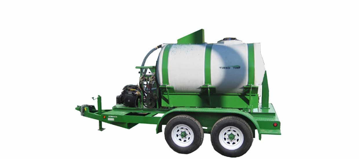 Turbo Turf Hydroseeder | Model HM-750-HARV-E & HM-750-Harv-E-P | Width 75" | Capacity750 Gallons | Engine Horsepower 27 HP | For Residential, Commercial & Erosion Control Applications