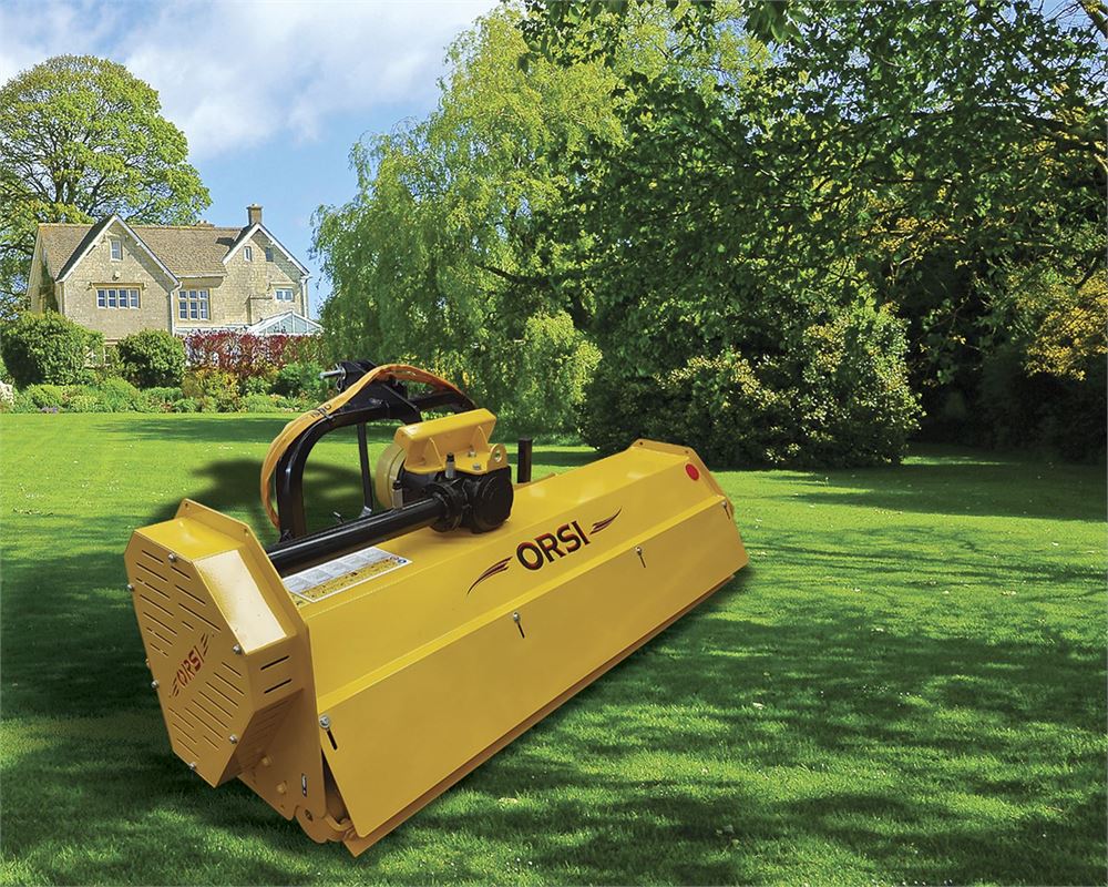 ORSI Flail Mower | Model OPTIMA 155 | Working Width 61″ | 18–40 HP | Cutting Capacity 1.5″ | For Tractors