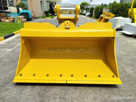 Bedrock Attachments Tilt-Ditch Cleaning Bucket | Width 79-Inch | Capacity 1.23 CU M | Machine Size 20-30 Tons | For Excavator