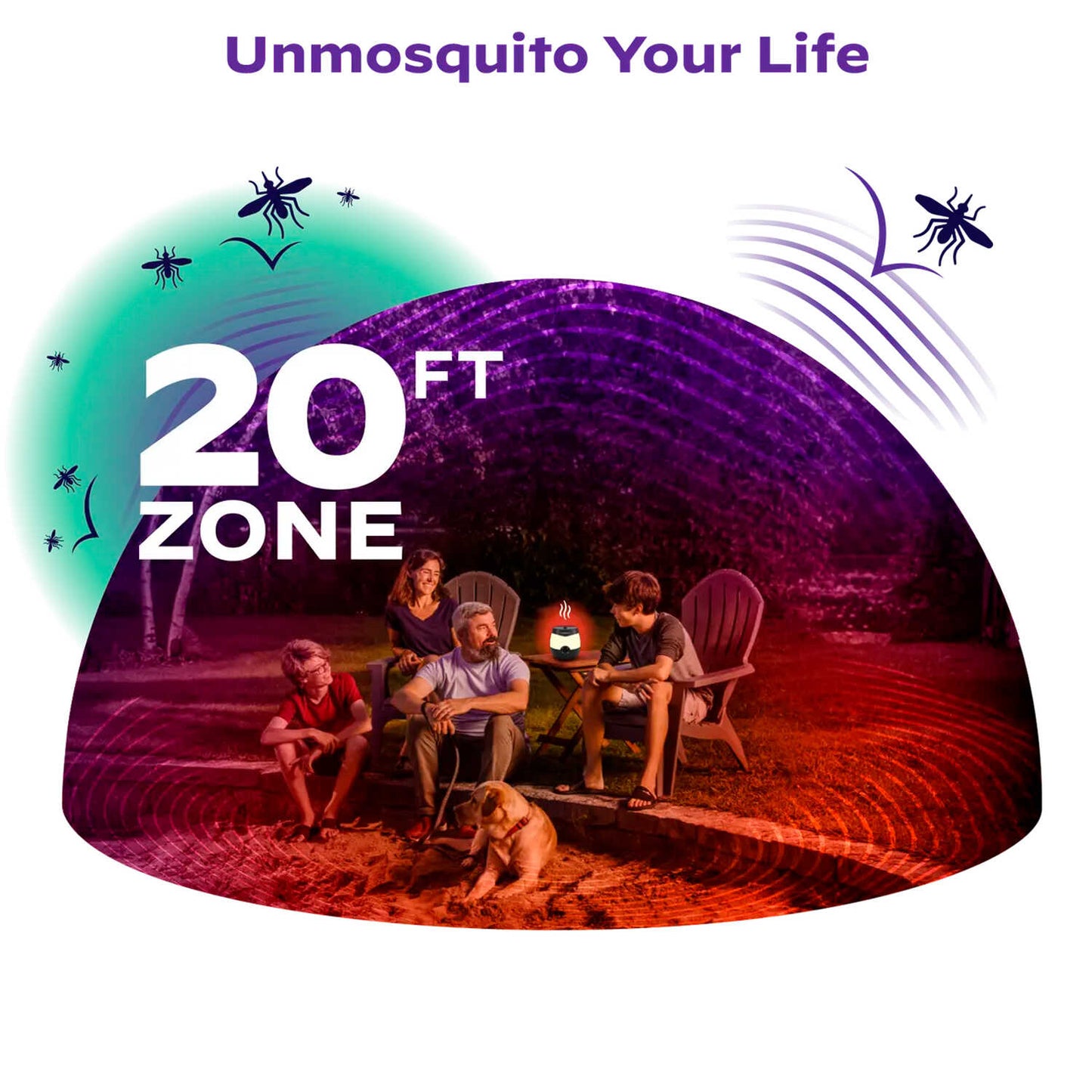 Forestry Supplies Thermacell® EL55 Rechargeable Mosquito Repeller + Glow Light