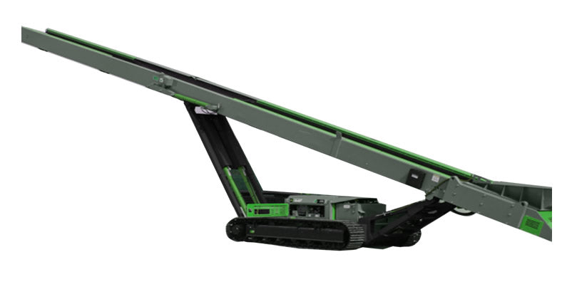 UPSEN Crawler Mobile Stacker Conveyor | Model U-TD65 | Capacity 100–300 t/h | Belt Width 1000 mm
