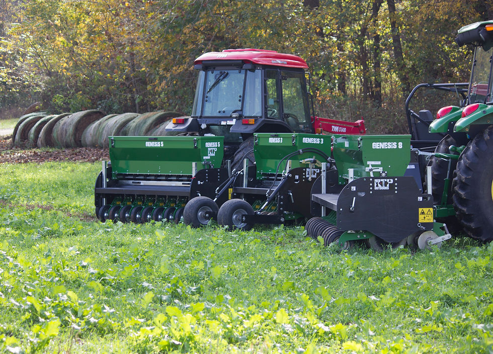 RTP Genesis8 8’ No Till Drill | Model Genesis 8 | Width 96” | 55+ HP | For Tractors