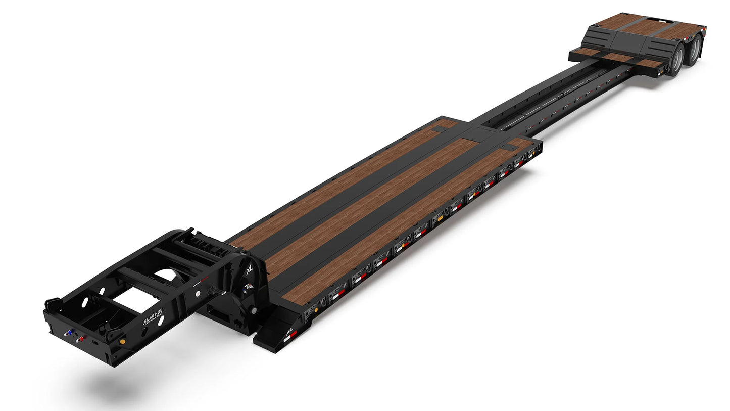 XL Specialized | 90HDE Extendable Lowboy | Hydraulic Detachable | 48' Length | 90,000 lbs Capacity | 102" Width | For Heavy Haul & Equipment Transport